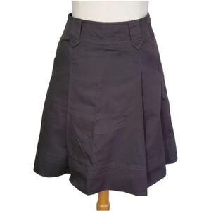 Veromoda Brown Pleated skirt sz 34 Fits Like Small